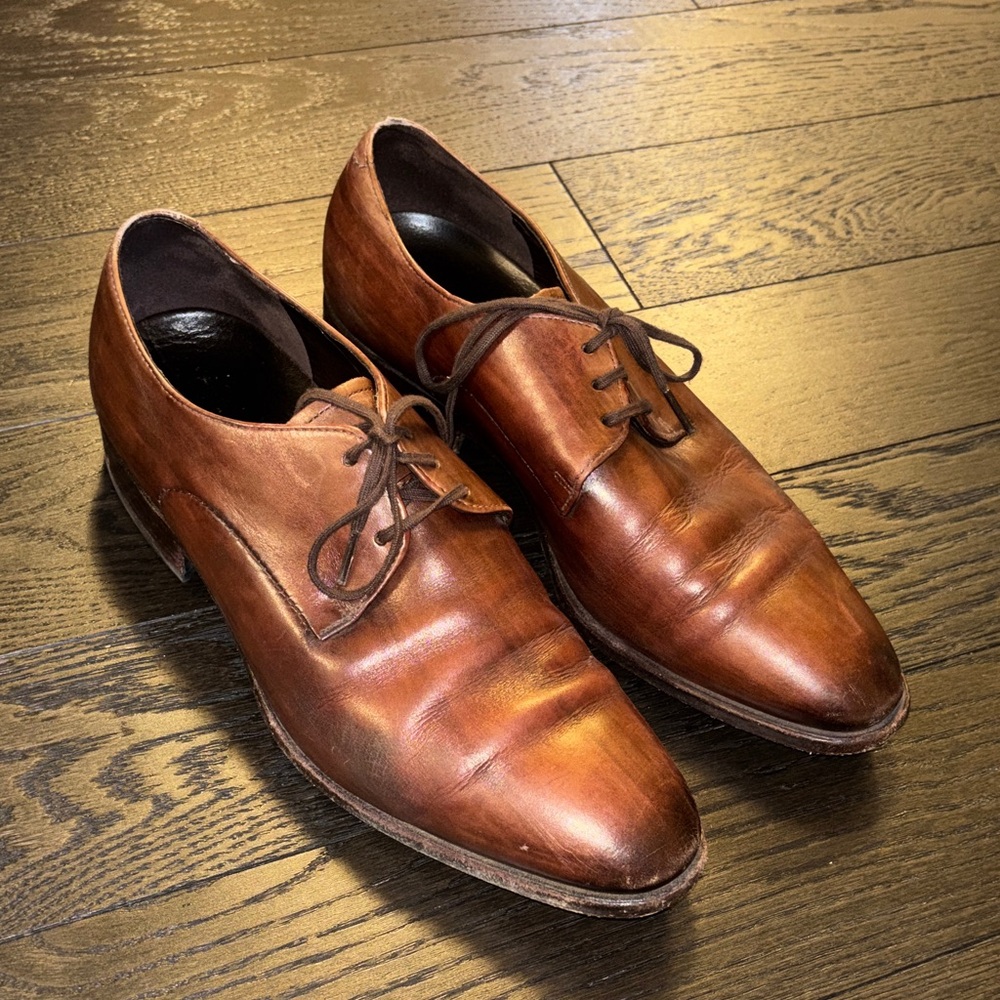 Ecco Classic Brown Leather Men's Shoes 42